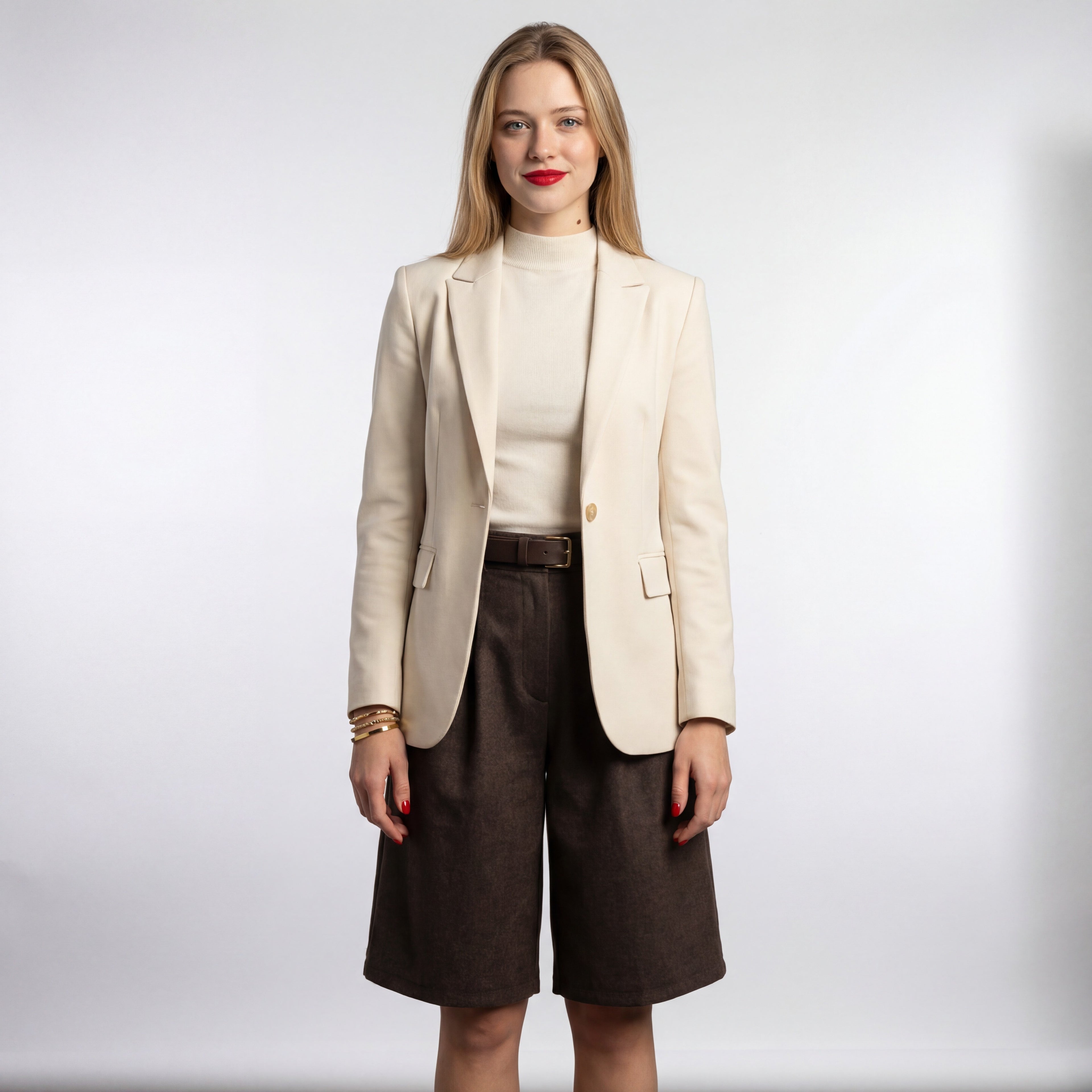 Bermuda ceinturée Gigi