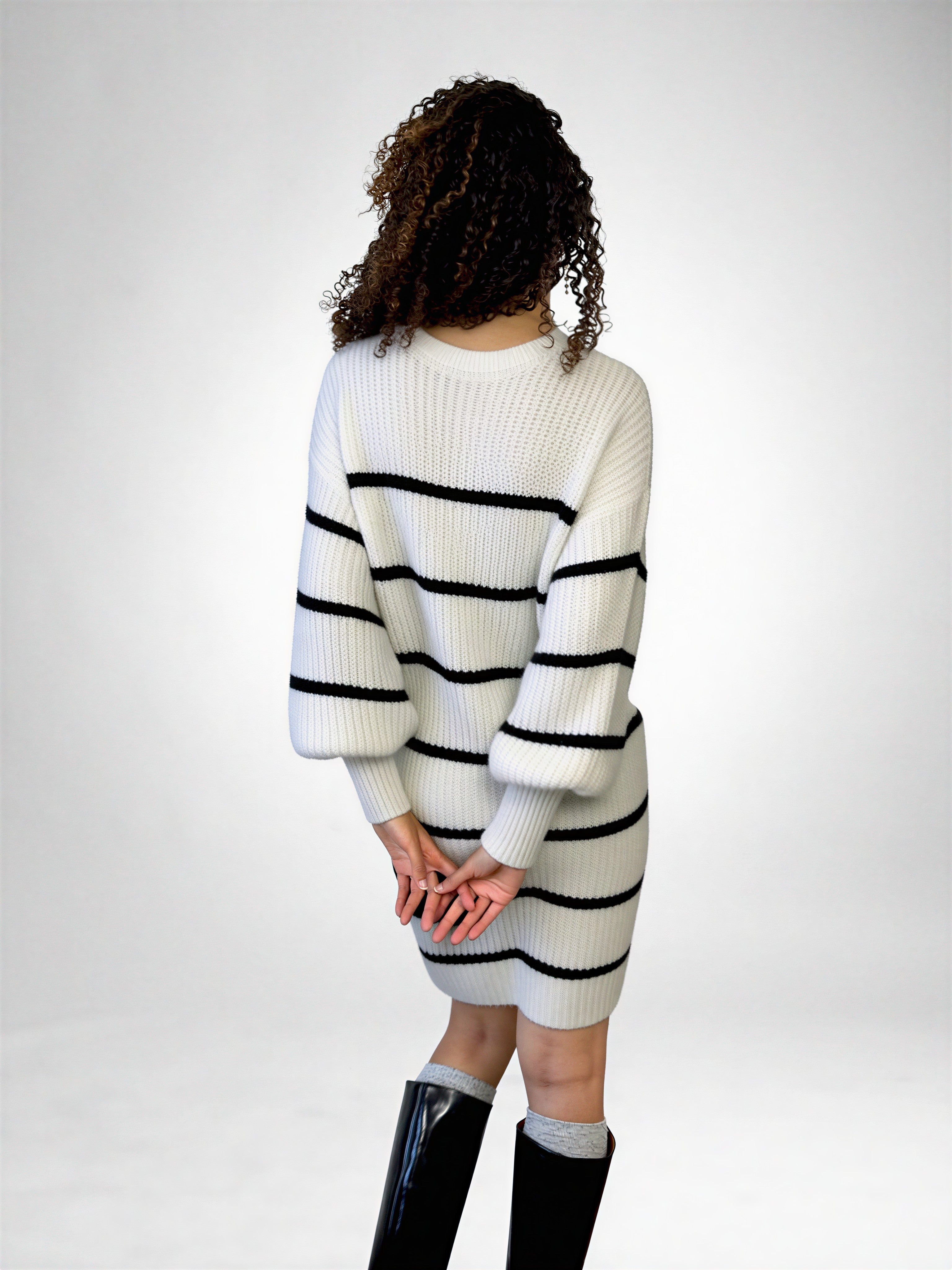 Robe pull Sam - Crème